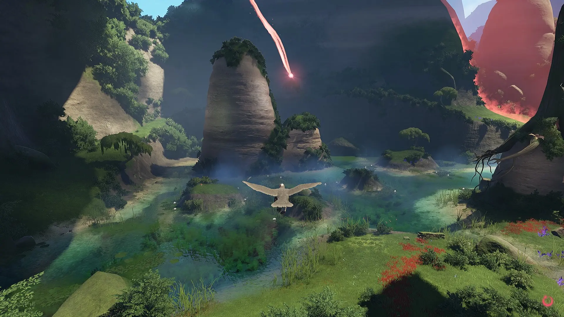 Veduta di una vallata