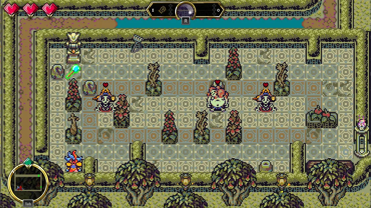 Sliding Hero puzzle esempio