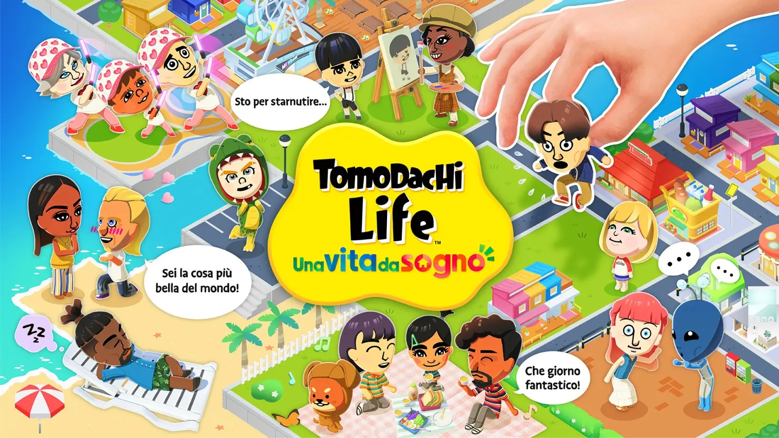 tomodachi sfondo