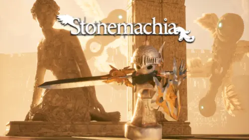 Cover di Stonemachia, soulslike italiano di Crossfall Games
