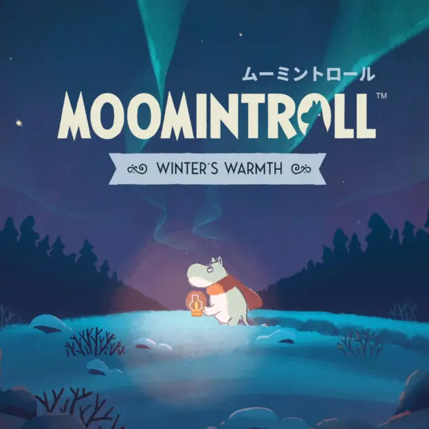 Cover di Moomintroll: Winter's Warmth, adventure cozy game di Hyper Games