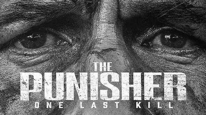 Poster dello Special "The Punisher: One Last Kill", prodotto dai Marvel Studios.