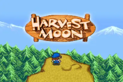 Cover di Harvest Moon, gioco cozy della Nintendo