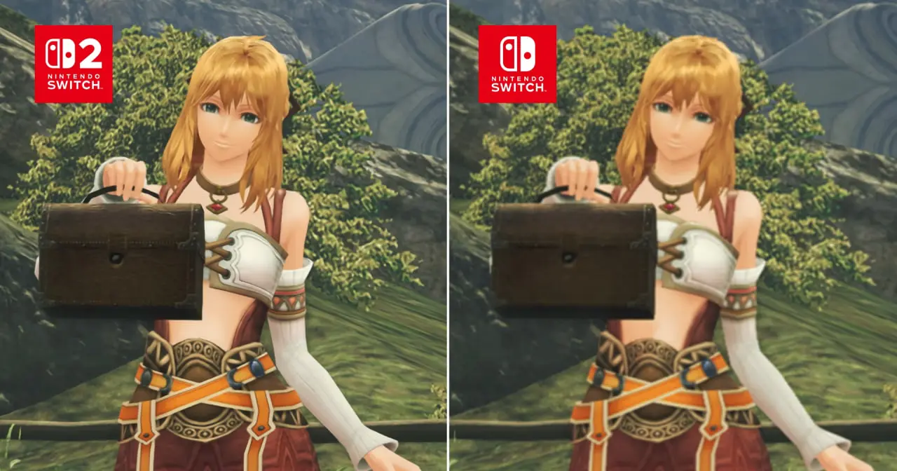La differenza di Xenoblade Chronicles: Definitive Edition tra Nintendo Switch e Nintendo Switch 2