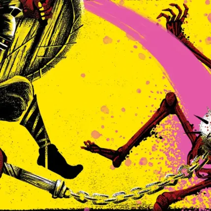 Cover di MÖRK BORG Heresy Supreme, RPG di Morbidware
