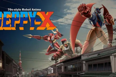 70s style Robot Anime Geppy X KEYART