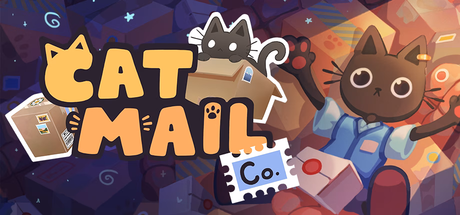 Cover di Cat Mail Co., cozy game di simulazione di Maracas Studio