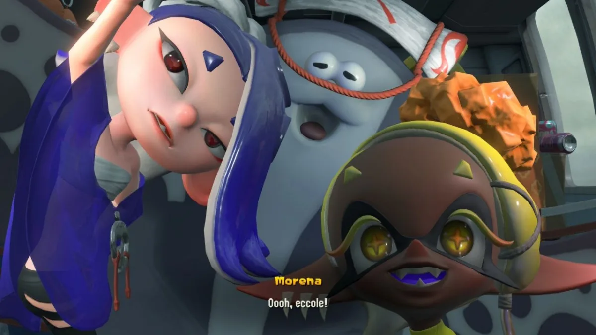 il trio triglio in Splatoon Raiders