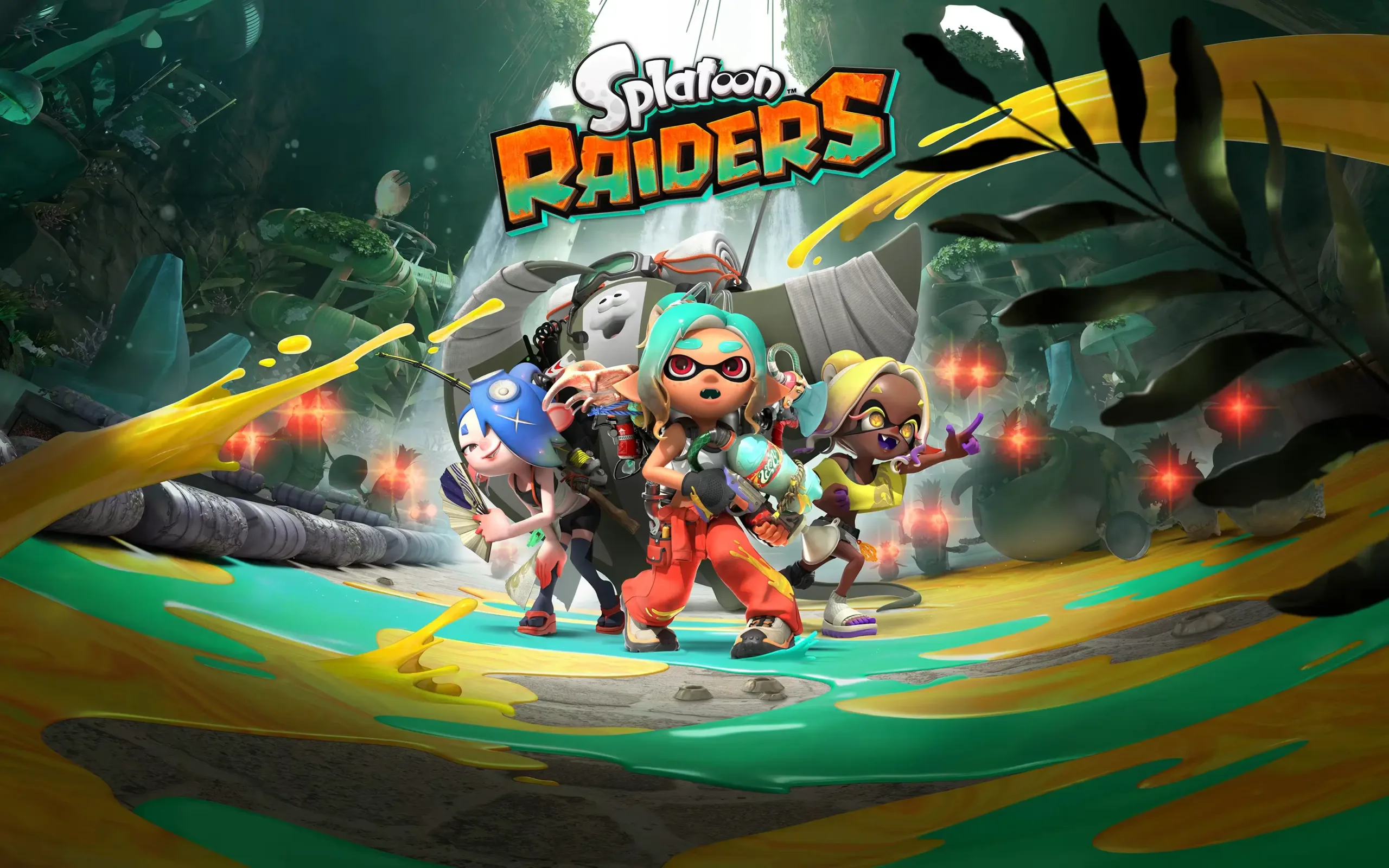 Key art di Splatoon Raiders, il nuovo looter shooter Nintendo